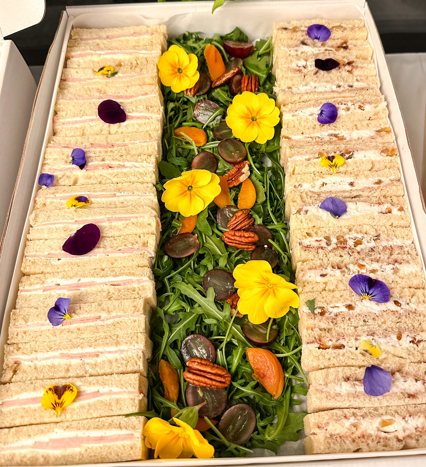 Box Finger Sandwich Gourmand