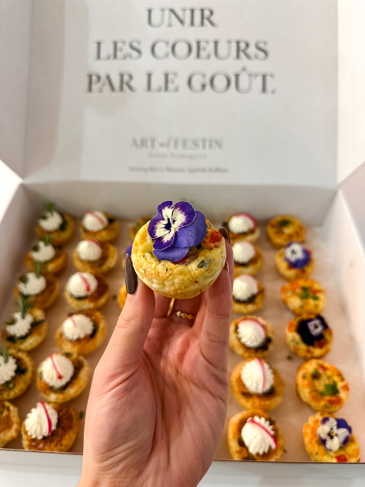 Box Mini-Quiches