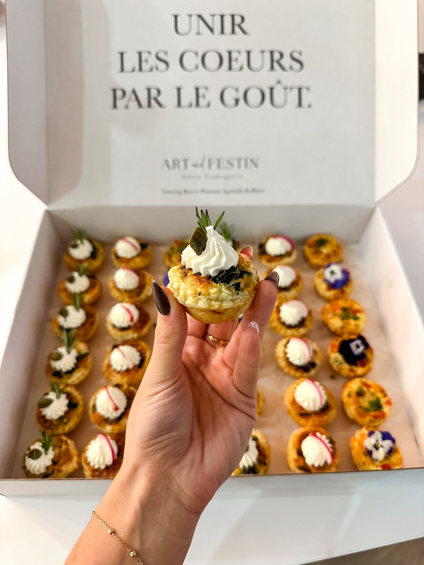 Box Mini-Quiches