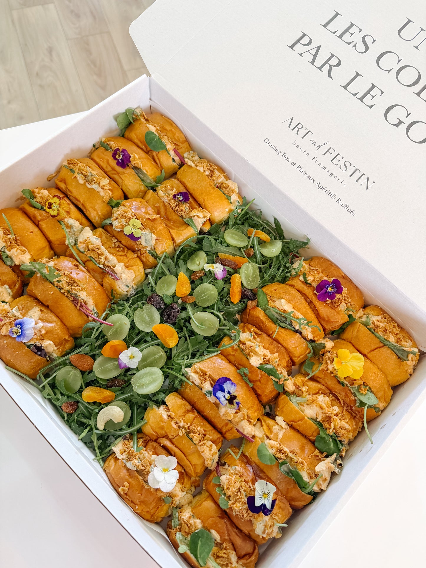 Box Mini Sandwichs Briochés