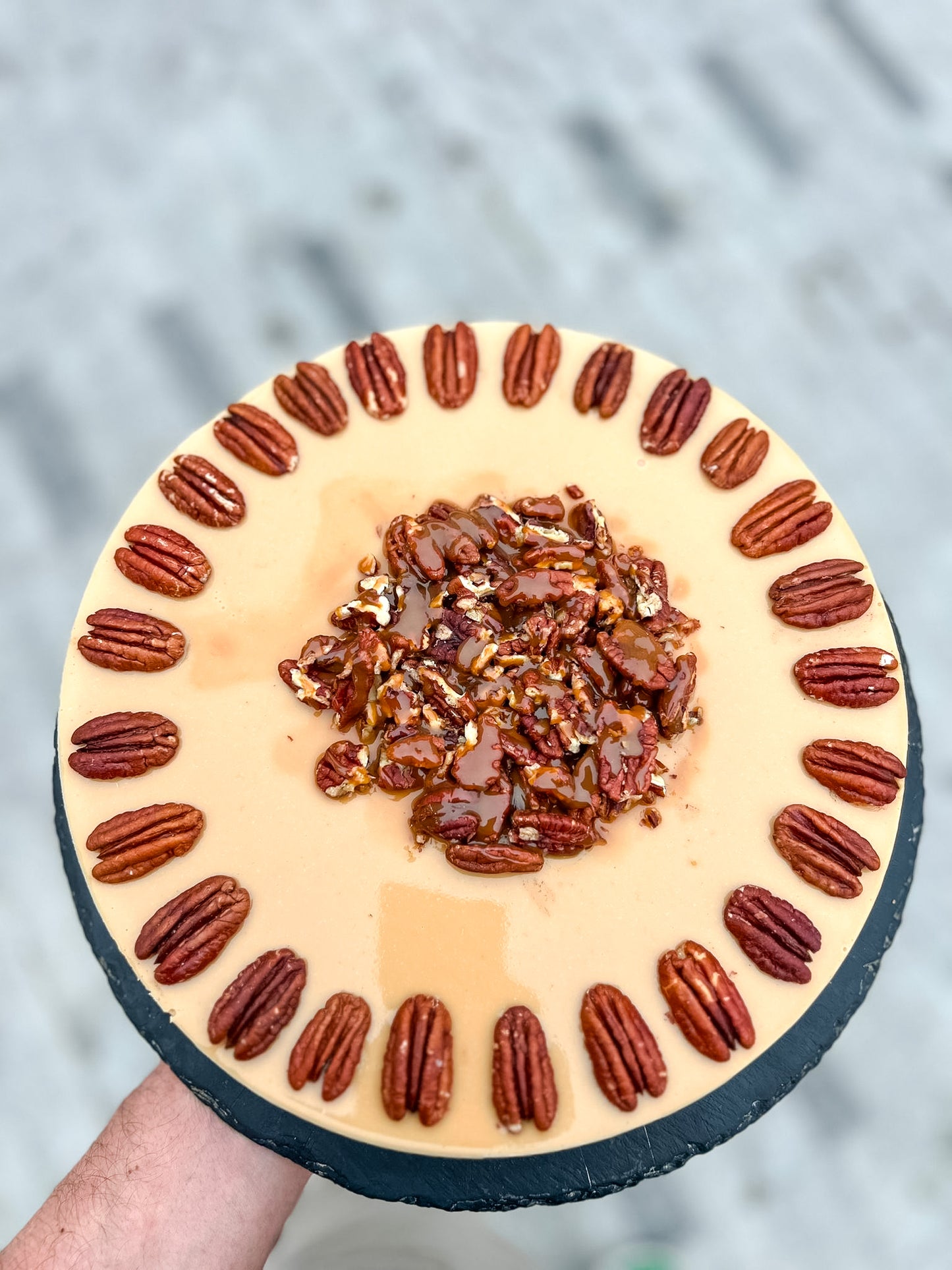 Cheese Cake Caramel Beurre Salé / Noix de Pecan