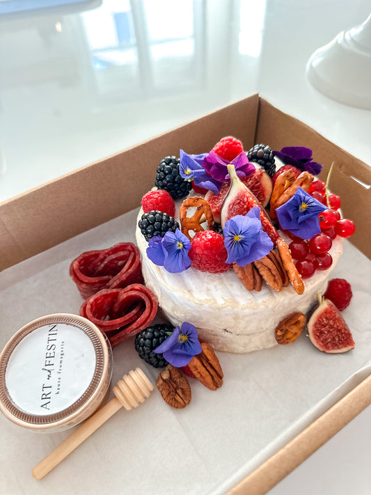 Brillat savarin aux truffes Décoré Façon Cake
